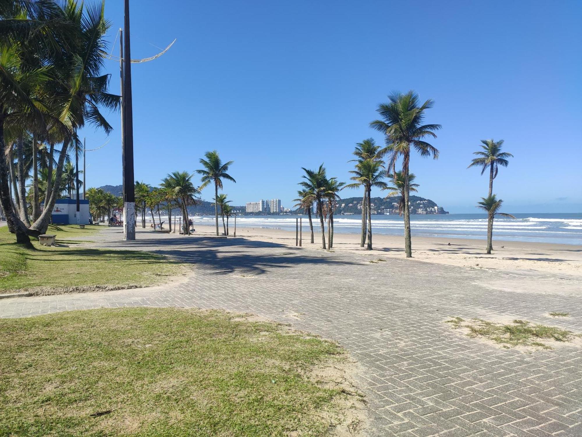 Apartamento Enseada Guaruja, 300M Da Praia, Wi-Fi E Ar Condicionado Bagian luar foto